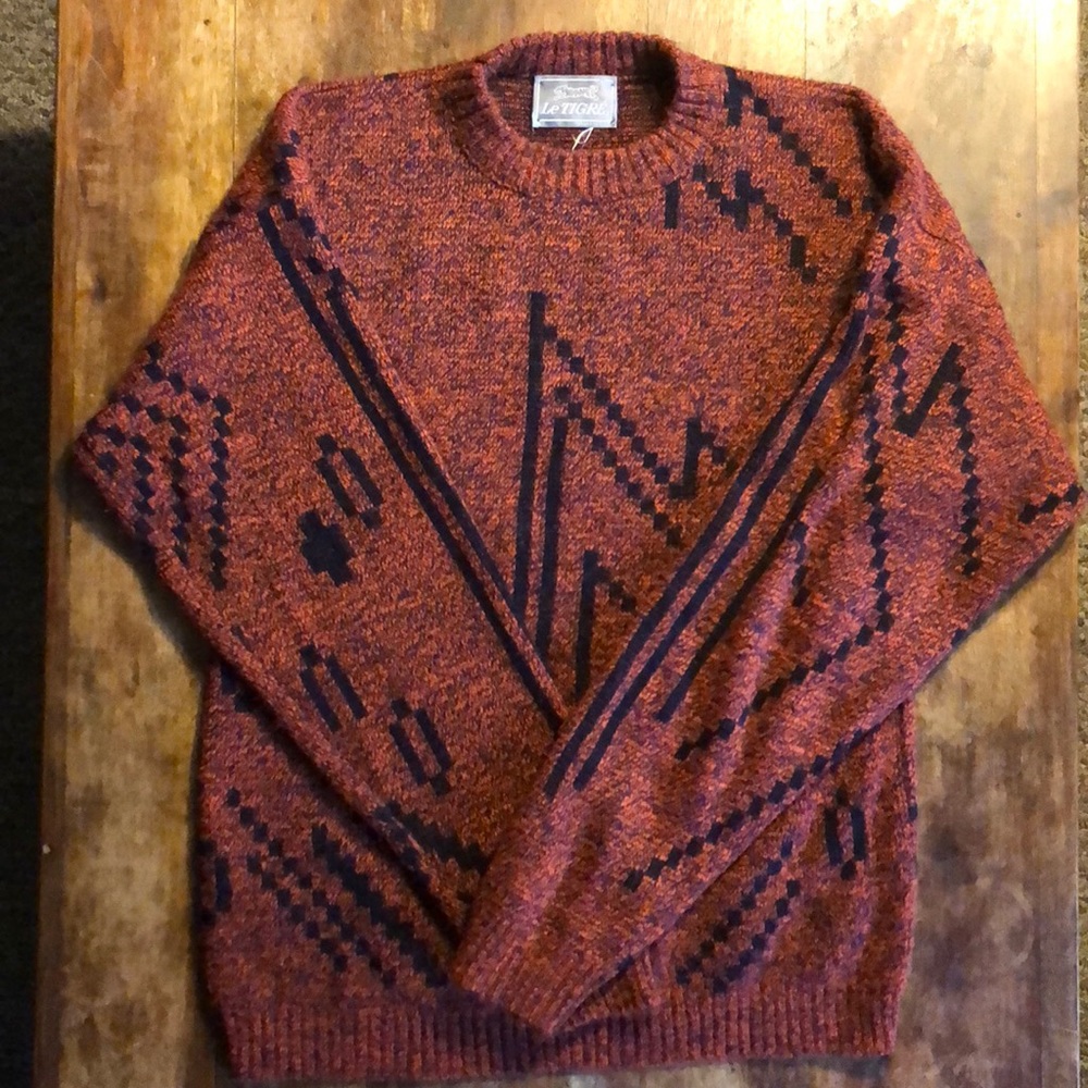 Thrifted crewneck sweater